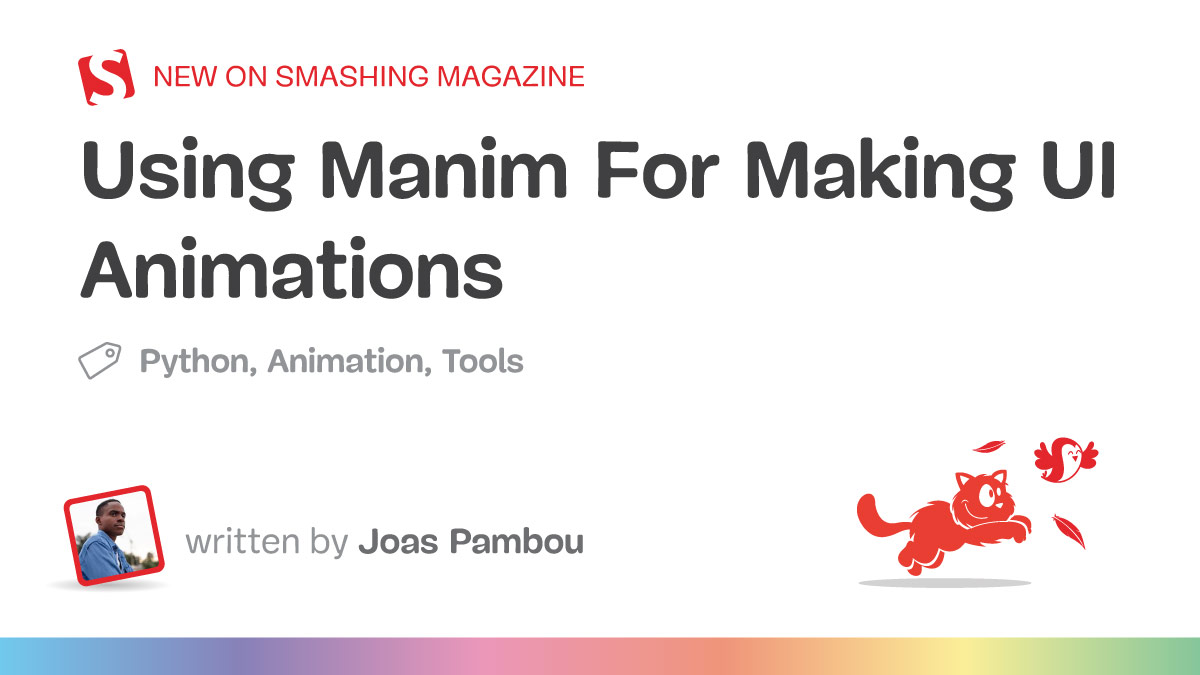 Using Manim For Making UI Animations