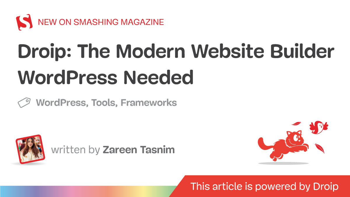 Droip: The Modern Website Builder WordPress Needed