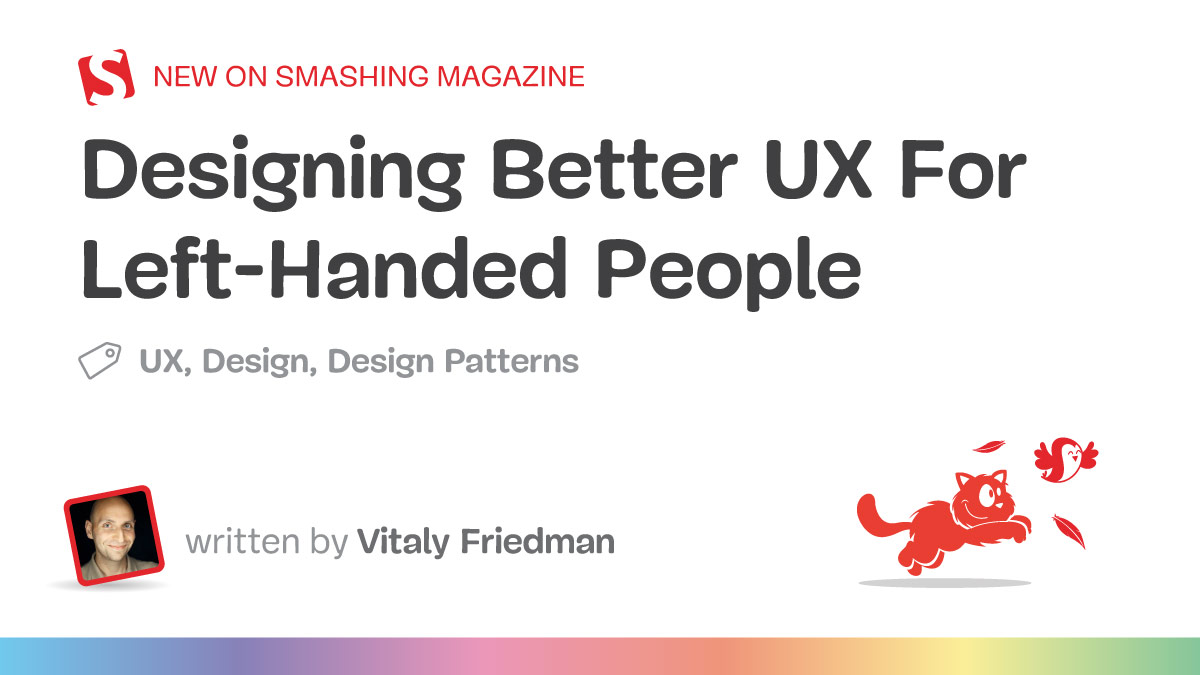 Designing Better UX For Left-Handed People
