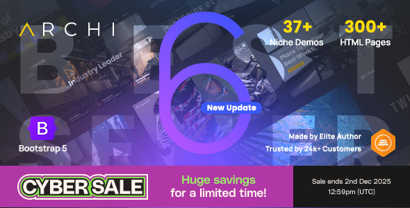 Archi - Creative Multipurpose Website Template