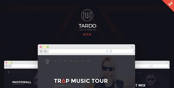 DJ TARDO // Music & Producer Bootstrap HMTL Template