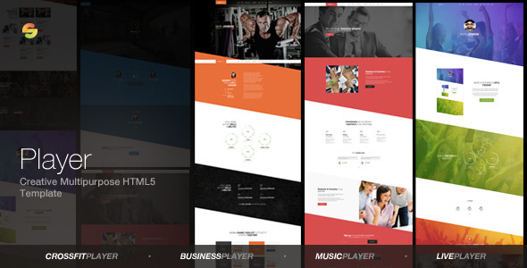 Player -  Creative Multipurpose HTML5 Template