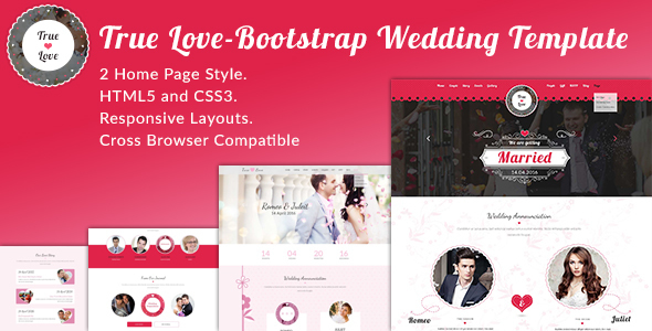 Love - Wedding HTML Template