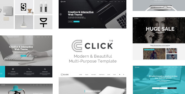 Click - Multi-Purpose Responsive Website Template
