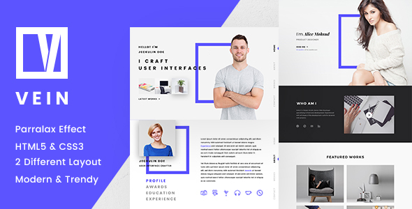 Vein Parallax CV/Resume