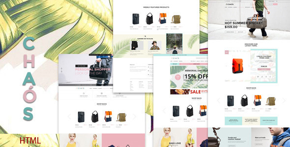 Chaos - Bag Store HTML5 Template