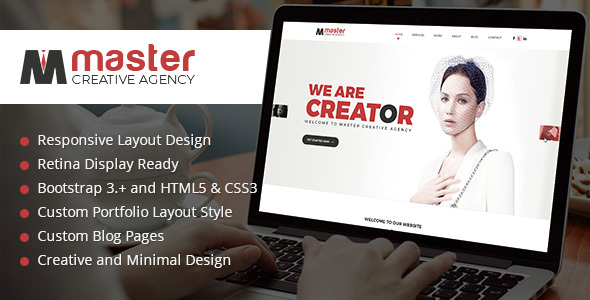 Master Creator - Multi Purpose HTML Template