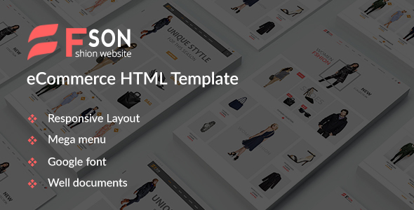 Fson  - Fashion eCommerce HTML Template