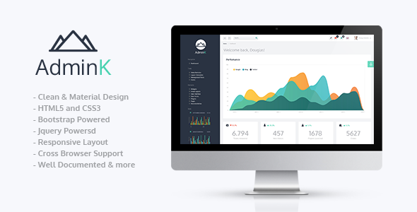 AdminK | Bootstrap Admin Template