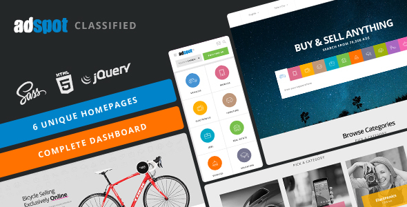 AdSpot - Authentic Classified Template