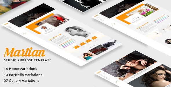 Martian - Studio Purpose HTML Template