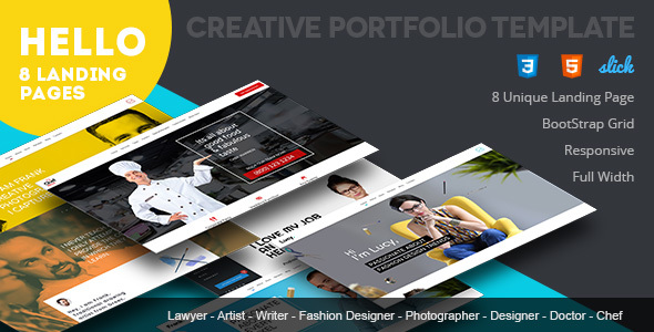 Portfolio Responsive Template