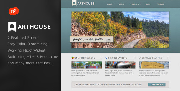 Arthouse - Premium Business & Portfolio HTML Template