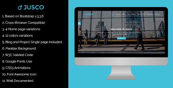 Jusco - Creative Bussiness Template