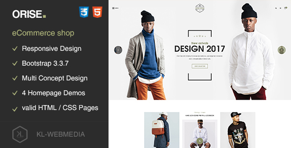 Orise - Mutli-Concept eCommerce HTML5 Template