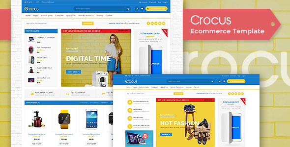 Crocus - Electronic HTML5 Template