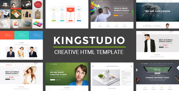 Kingstudio - MultiPurpose HTML Template