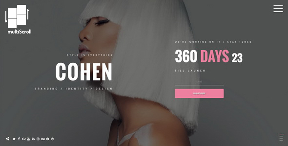 Cohen || Premium Under Construction Template