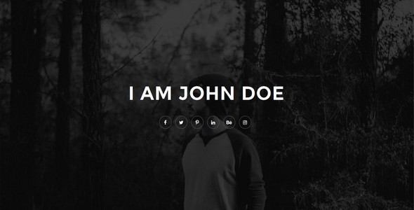 Elumni Personal html5 Template