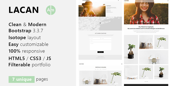 Lacan creative template