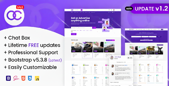 OBootstrap Classified | Bootstrap Responsive Website Template