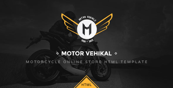 Motor Vehikal - Motorcycle Online Store HTML Template