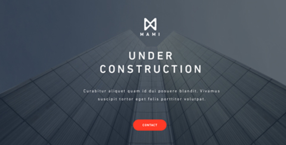 Mami - Under Construction Template