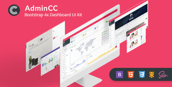 AdminCC - Bootstrap 4x Material Design Admin Template