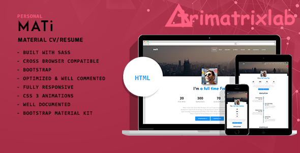 MATi | Material CV/Resume