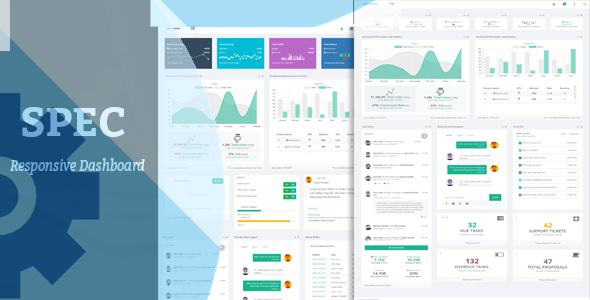 Spec - Responsive Bootstrap Dashboard