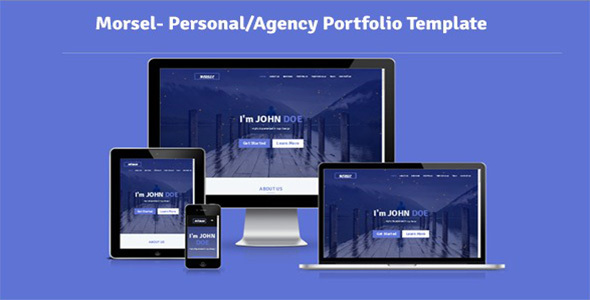 Morsel- Personal/Agency Portfolio Template