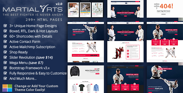 MartialArts - Karate HTML Template