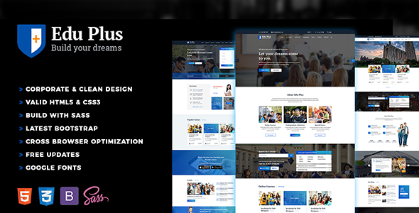 Edu Plus - Education HTML Template