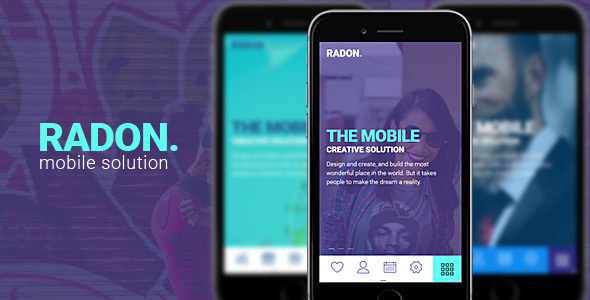 RADON HTML Mobile Template
