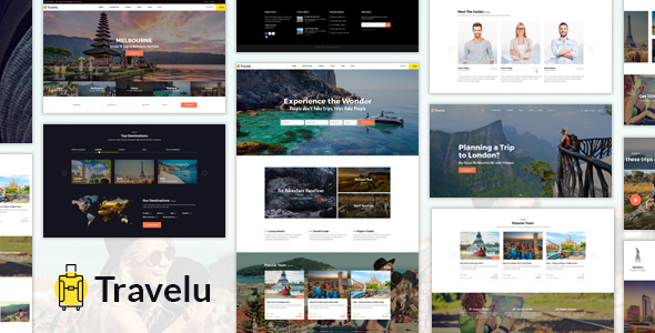 Travelu - Tour Booking HTML Template