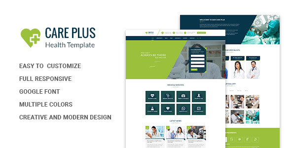 Health CarePlus - Medical Html Template