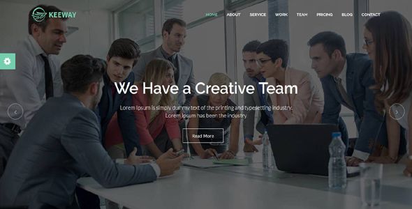 Keeway - Material Design Agency Template