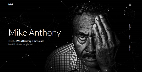 Mike - Personal Portfolio Template