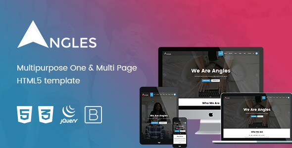 Angles - Multipurpose One & Multi Page HTML5 Template