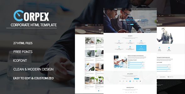 Corpex – Corporate Bootstrap Template