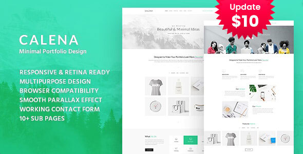 Calena - Minimal Digital Agency HTML Template