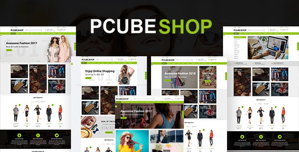 Pcube Shop Ecommerce HTML5 Template