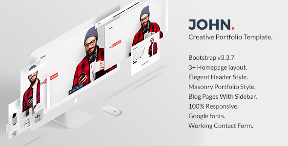 John Creative Portfolio Template