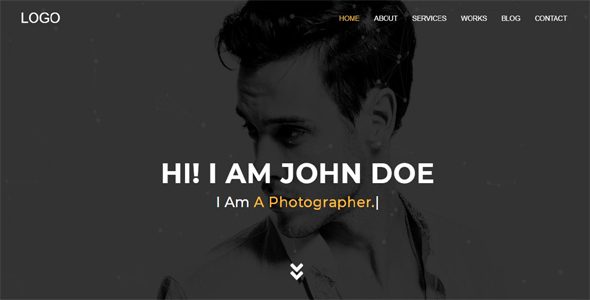 Explorer - Creative Portfolio One Page