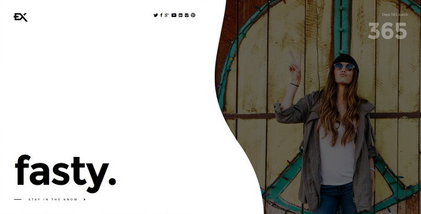 Fasty || Under Construction / Coming Soon Template