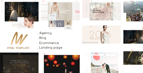 The VOW - Wedding Responsive HTML Template