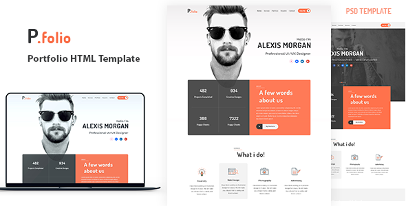 P.folio - Bootstrap Portfolio Template