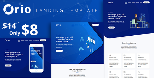 Orio - Landing Template