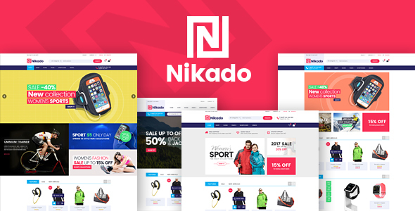 Nikado - Sports Clothing & Equipment Store HTML Template
