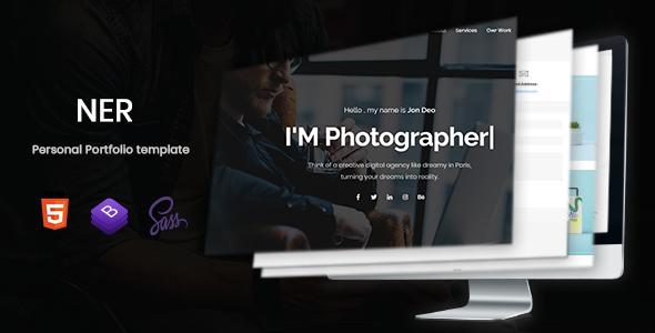 Ner - Personal Portfolio Template